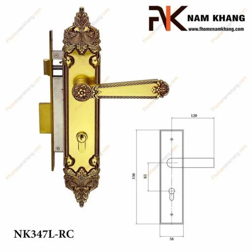 KHÓA CỬA CHÍNH NK347L-RC