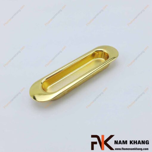 Tay nắm âm tủ hợp kim mạ vàng NK061-V