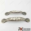 Tay nắm tủ màu ghi cổ điển NK019-GV