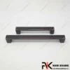 Tay nắm cửa tủ hiện đại màu đen viền hồng NK026