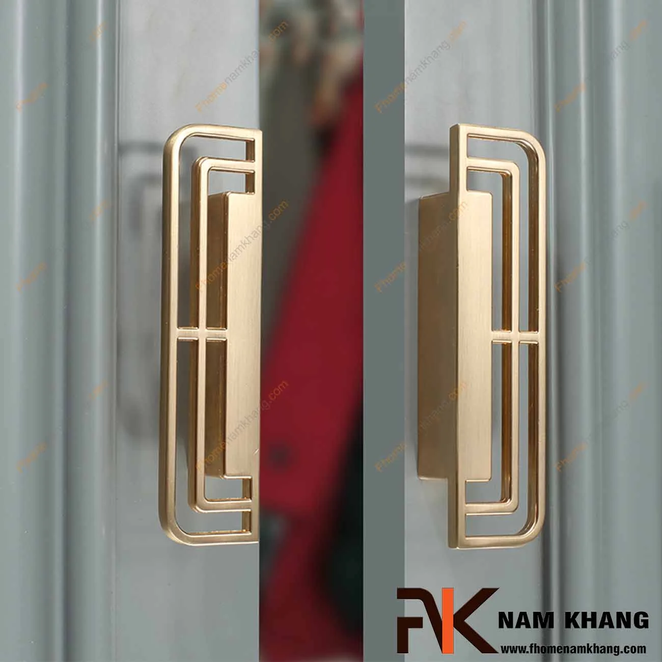Tay nắm tủ dạng thanh chữ nhật NK225-32VM2