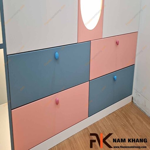 Núm cửa tủ màu hồng NK172-HM