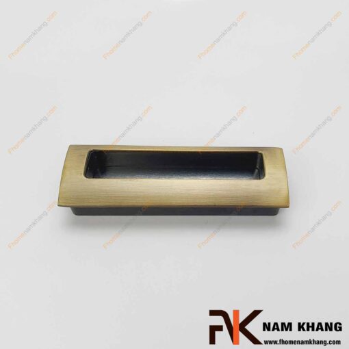 Tay nắm âm tủ màu đồng rêu NK106-R