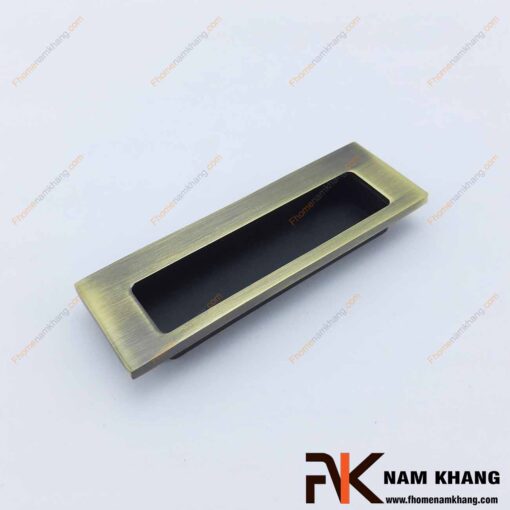 Tay nắm âm tủ màu đồng rêu NK105-R