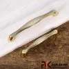 Tay nắm cửa tủ mạ màu xám vàng NK165-128XV