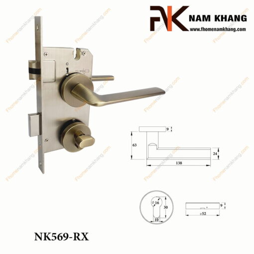 Khóa cửa phân thể NK569-RX