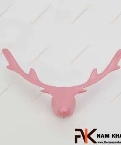 Móc treo tường dạng đầu hươu NK457-H (Màu Hồng)