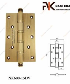 Bản lề đồng NK600-15DV