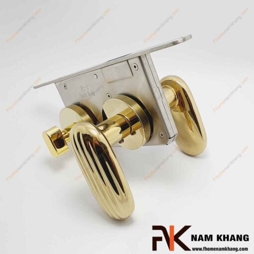 Khóa cửa phân thể vàng bóng NK578-PVD