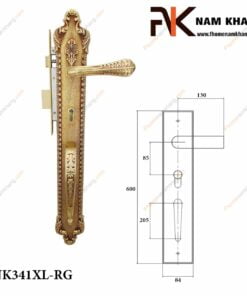 Khóa cửa sảnh NK341XL-RG