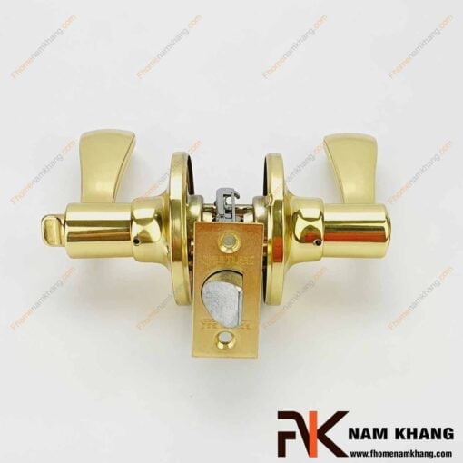 Khóa cửa tay gạt NK500-VVS (Màu Đồng Vàng)