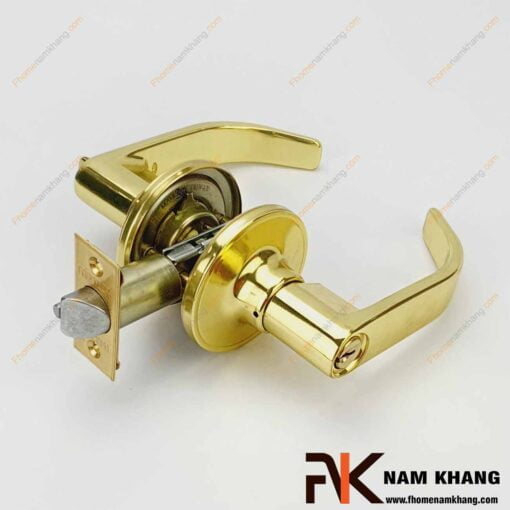 Khóa cửa tay gạt NK501-VC (Màu Đồng Vàng)