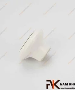 Núm cửa tủ sứ trắng NK044-TV