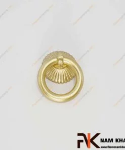 Núm kéo cửa tủ màu vàng mờ NK208L-VM