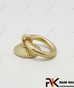 Núm kéo cửa tủ màu vàng mờ NK208L-VM