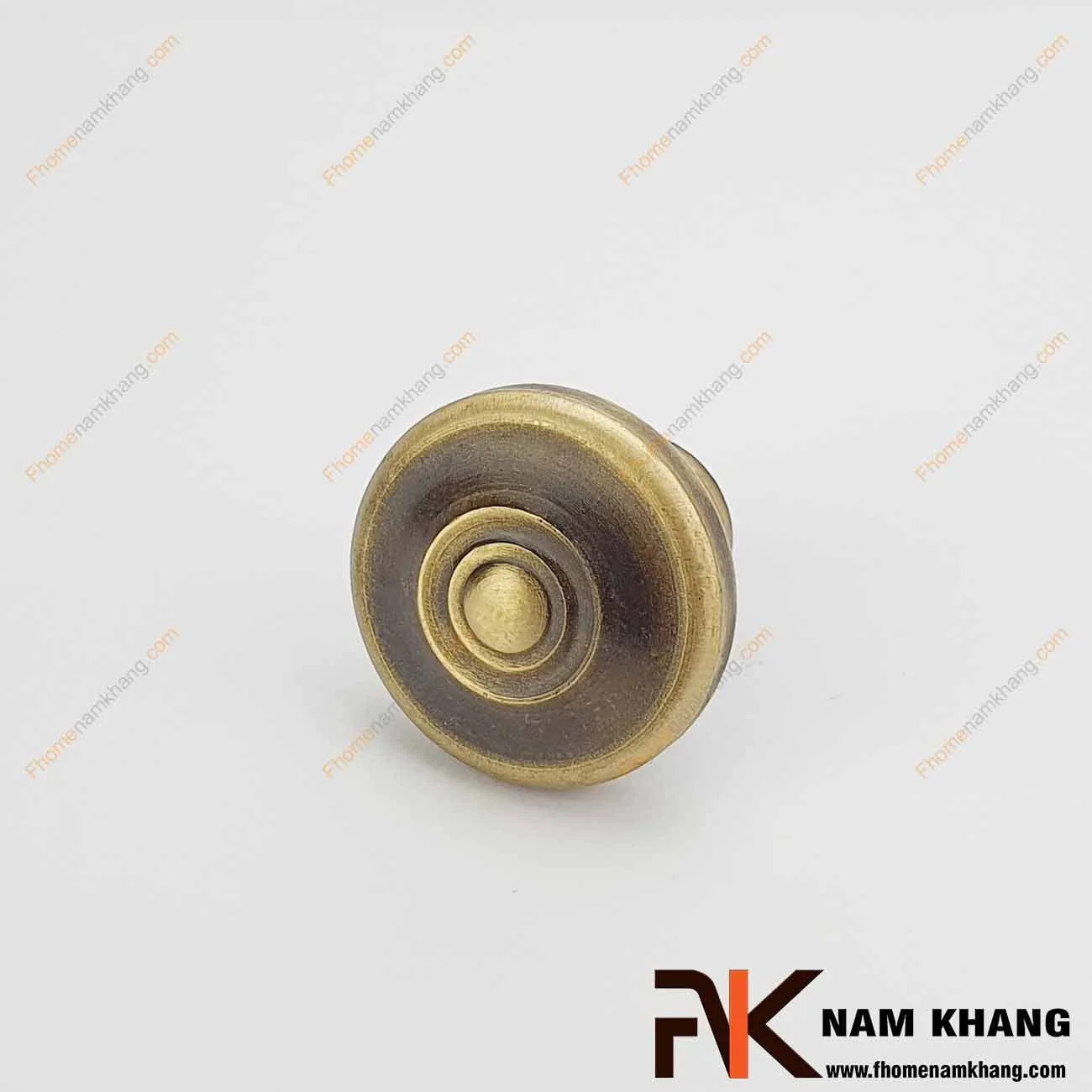 Núm cửa tủ đồng cổ NKD047-DC