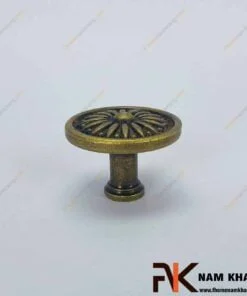 Núm kéo cửa tủ đồng cổ NKD061-CL