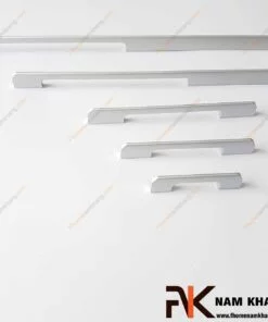 Tay nắm cửa tủ màu nhôm NK260-N