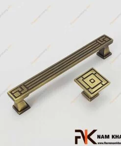 Tay nắm cửa tủ mạ màu rêu NK289-R