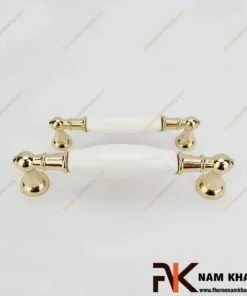 Tay nắm tủ sứ vàng NK361-TV