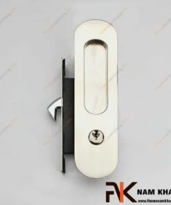 Khóa âm cửa lùa NK568T-INOX (Màu Inox)
