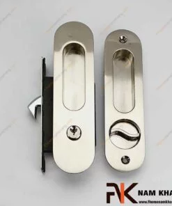 Khóa âm cửa lùa NK568T-INOX (Màu Inox)
