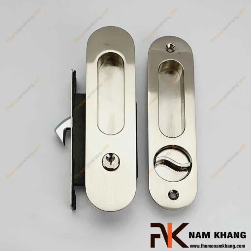 Khóa âm cửa lùa NK568T-INOX (Màu Inox)