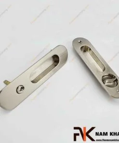 Khóa âm cửa lùa NK568T-INOX (Màu Inox)