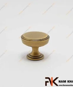 Núm cửa tủ cao cấp bằng đồng NK267A-RD