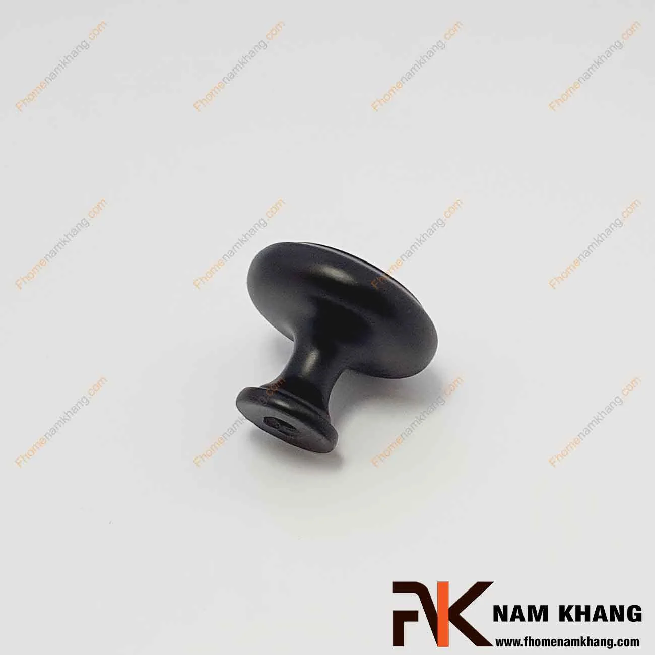 Núm nắm cửa tủ màu đen NK337L-DM