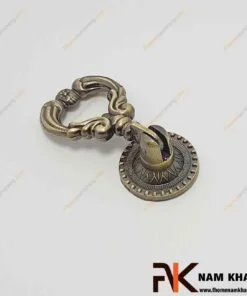 Núm nắm cửa tủ màu đồng rêu NK353H-R