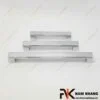 Tay nắm cửa tủ màu trắng bạc NK026-B
