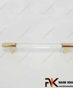 Tay nắm tủ dạng thanh tròn NK465-TV (Màu Vàng)