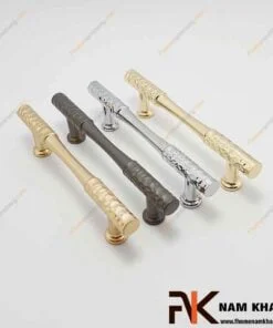 Tay nắm cửa tủ màu trằng bạc NK279M-B-FHOMENAMKHANG