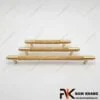 Tay nắm cửa tủ cao cấp phối gỗ NK465G-V FHOMENAMKHANG