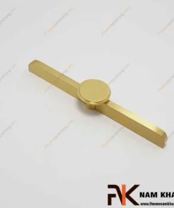 Tay nắm cửa tủ bằng đồng vàng đa dạng kích thước NK447D-DVM FHOMENAMKHANG