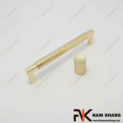 Tay nắm cửa tủ màu vàng bóng cao cấp NK003N-V-FHOMENAMKHANG