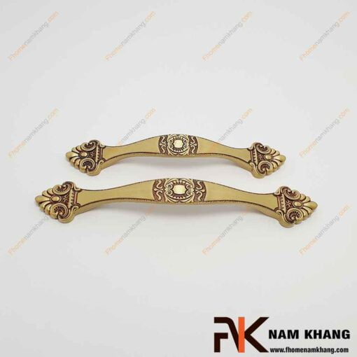 Tay nắm cửa tủ bằng đồng NK497D-RC-Q FHOMENAMKHANG