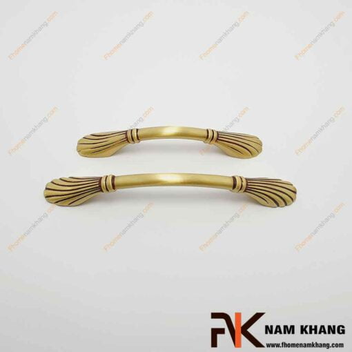 Tay nắm cửa tủ đồng vàng cổ điển NK035D-RC FHOMENAMKHANG