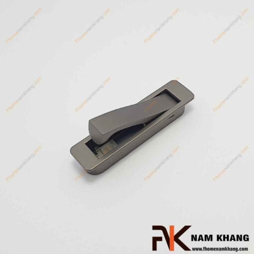 Tay nắm âm cửa tủ màu xám NK436A-X FHOMENAMKHANG