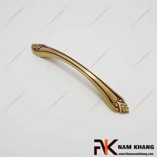 Tay cầm cửa tủ đồng vàng viền đỏ NK499D-RC FHOMENAMKHANG