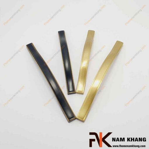 Tay nắm cửa tủ bằng đồng đen cao cấp NK036D-BCF FHOMENAMKHANG