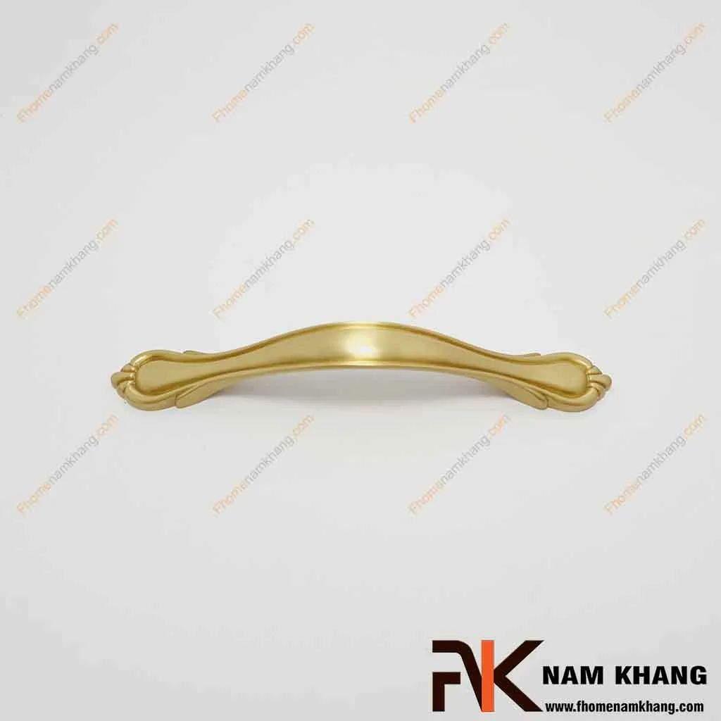 Tay nắm cửa tủ bằng đồng vàng cao cấp NK204D-DVM FHOMENAMKHANG
